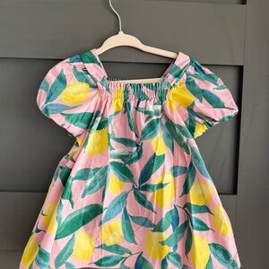 Show Me Your MuMu Lemon Print Kids Dress